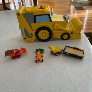 Bob The Builder Carrying Case / 3 die cast figures